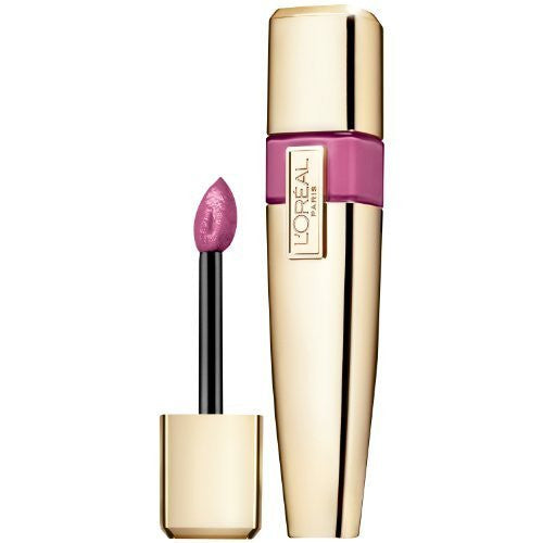 L'OREAL Paris Colour Riche Caresse Wet Shine Stain, 191 Stubborn Plum - ADDROS.COM