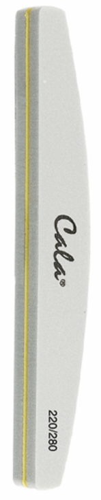 CALA Half Moon Sponge File Grit 220/280 (Yellow Center) - ADDROS.COM