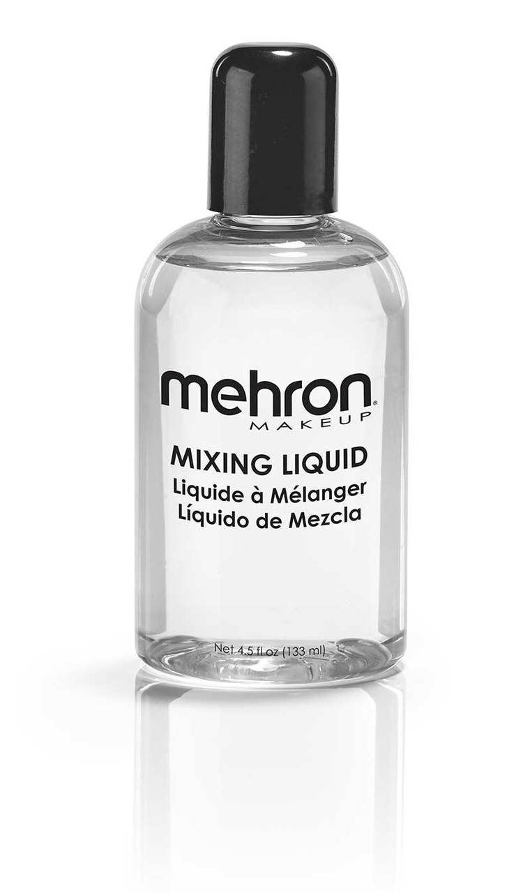 Mehron Makeup Mixing Liquid, 4.5 fl. oz. (133 ml) - ADDROS.COM