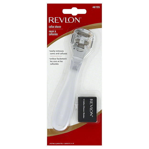 REVLON Callus Shaver With 5 Replacement Blades - ADDROS.COM