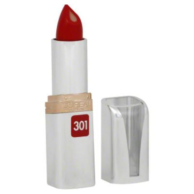 L'OREAL Paris Colour Riche Anti-Aging Serum Lipcolour, Real Red 301 - ADDROS.COM