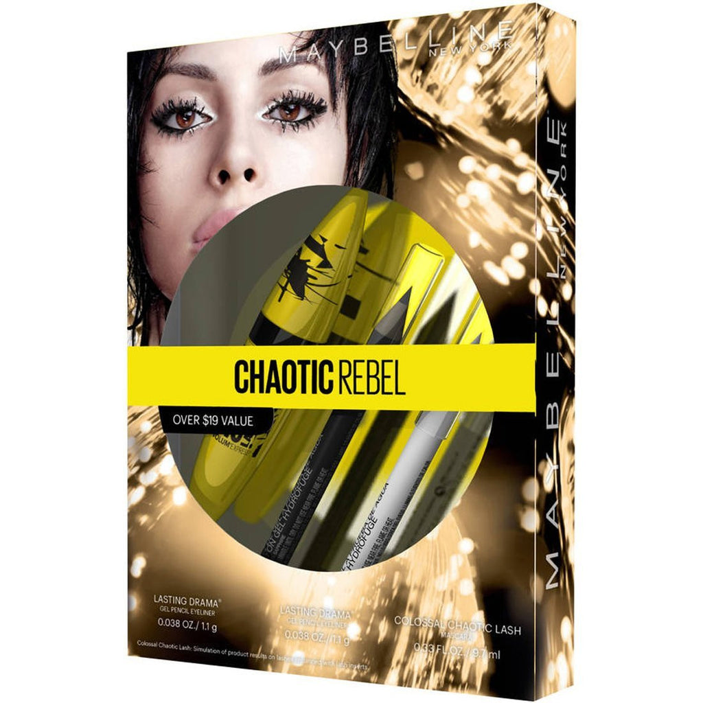 Maybelline Chaotic Rebel Mascara Holiday Gift Set - ADDROS.COM