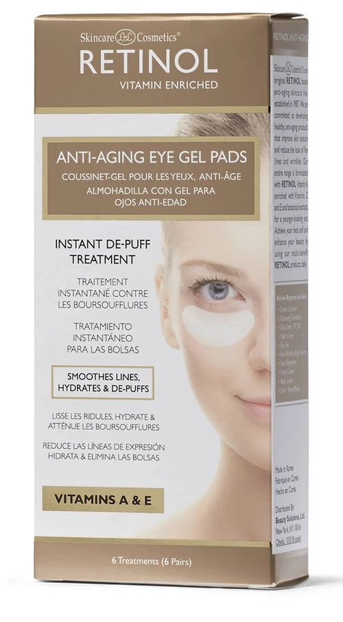 RETINOL Anti-Aging Eye Gel Pads (6 pairs)