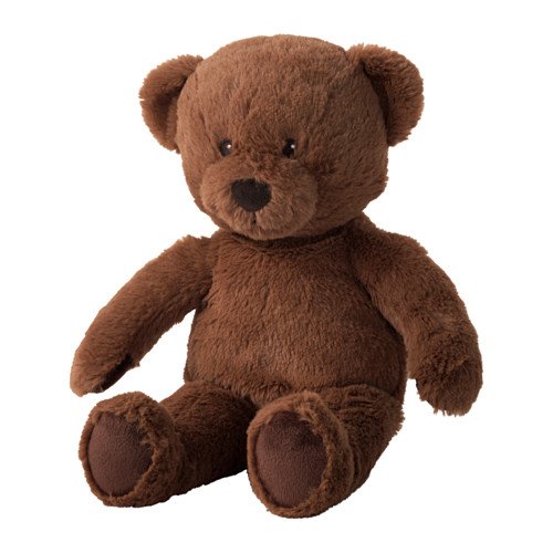 BRUNBJORN Soft Toy, Brown Bear - ADDROS.COM