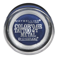 Maybelline Color Tattoo Metal Eyeshadow, Electric Blue 75 - ADDROS.COM