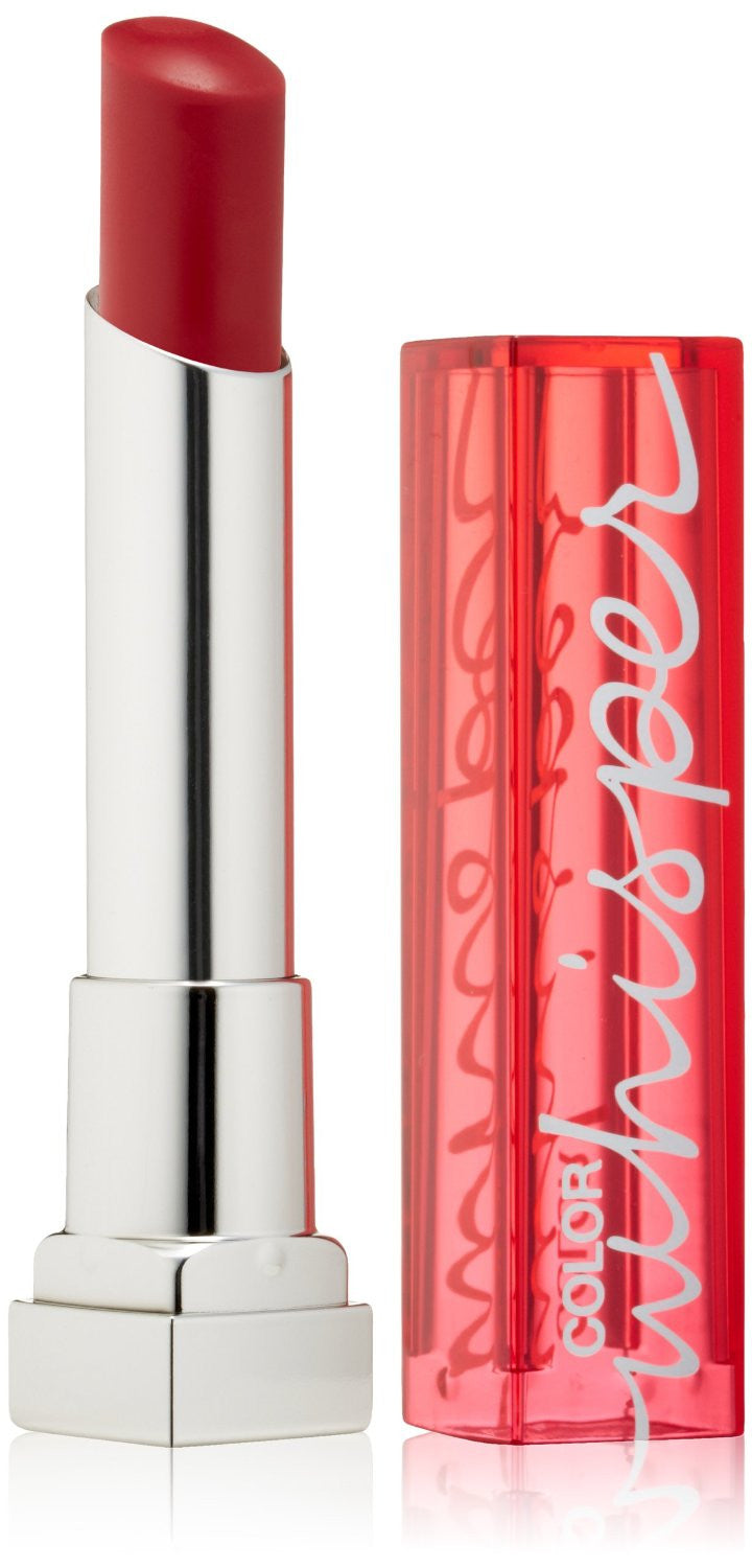 Maybelline New York Color Whisper by ColorSensational Lipcolor, 45 Who Wore It Red-Er - ADDROS.COM