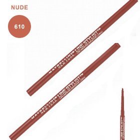 MAYBELLINE New York Line Stylist Lip Liner, Nude 610, 0.035 oz (1g) - ADDROS.COM