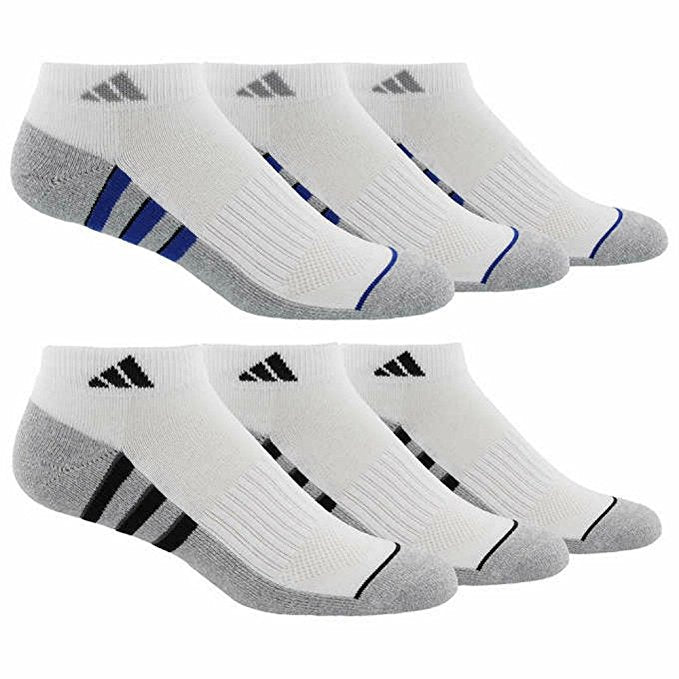 Adidas Men's Low Cut Sock with Climalite (6-pair)