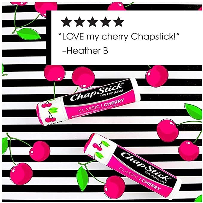 ChapStick Classic Lip Balm, Cherry