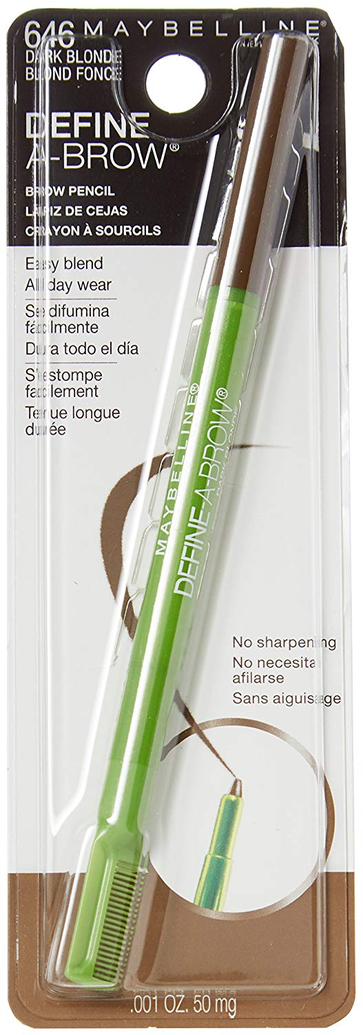 Maybelline Define-A-Brow Eyebrow Pencil - 643 Medium Brown - ADDROS.COM