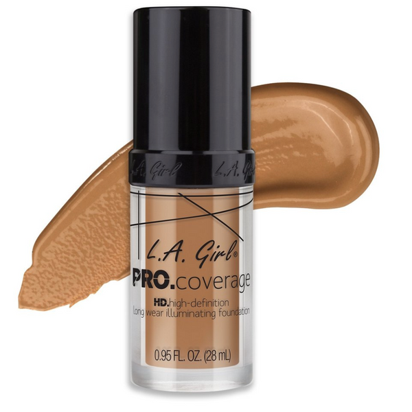 L.A. Girl PRO.Coverage HD Long Wear Illuminating Foundation - ADDROS.COM