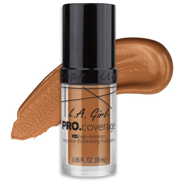 L.A. Girl PRO.Coverage HD Long Wear Illuminating Foundation - ADDROS.COM