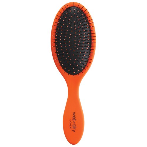 CALA Wet-N-Dry Detangling hair brush (Orange) - ADDROS.COM