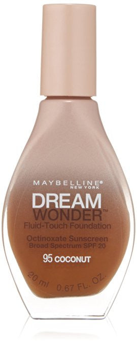 Maybelline Dream Wonder Fluid-Touch Foundation, Coconut 95 - ADDROS.COM