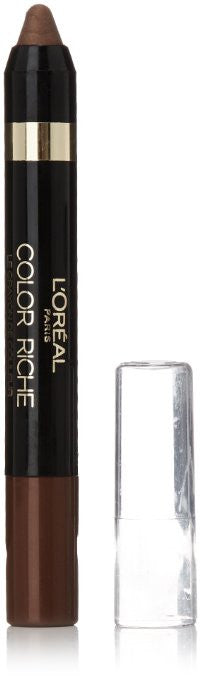 L'OREAL Paris Color Riche Le Crayon Eyeshadow, 02 Enigmatic Brown - ADDROS.COM