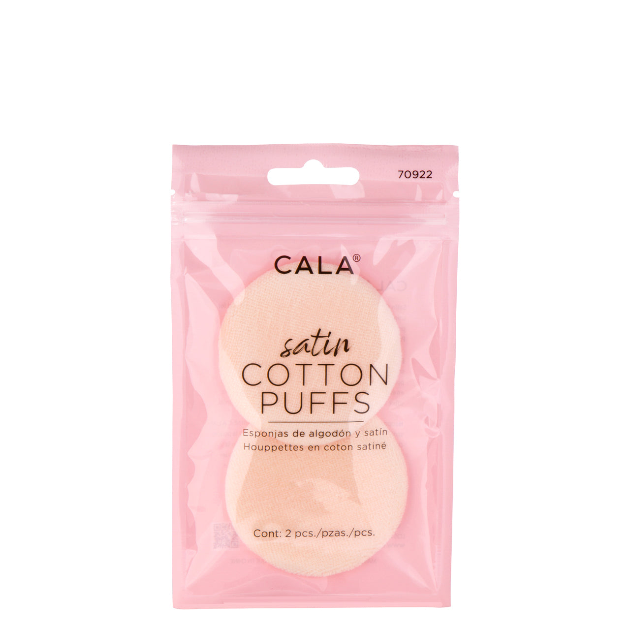 CALA SATIN COTTON PUFFS (2 Pcs / Pack)