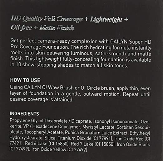 CAILYN Super HD Pro Coverage Foundation - 01-CASCADE