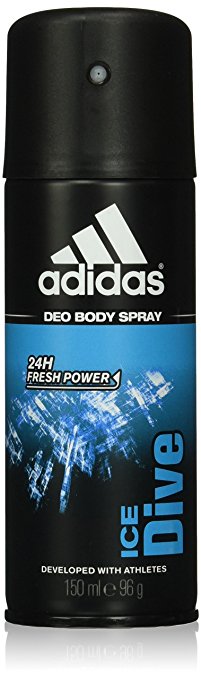ADIDAS Ice Dive Fresh Boost Cool Tech Deodorant Body Spray for Men - ADDROS.COM