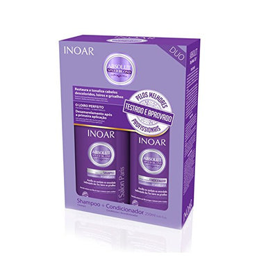 INOAR Speed blond Duo Kit - Shampoo + Conditioner - ADDROS.COM