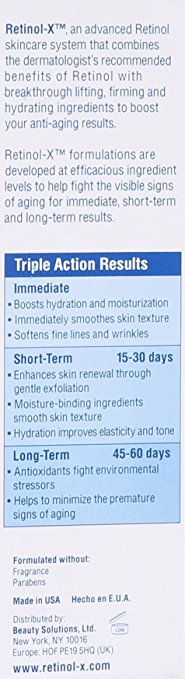 RETINOL-X Triple Action Anti Aging Moisturizer - ADDROS.COM