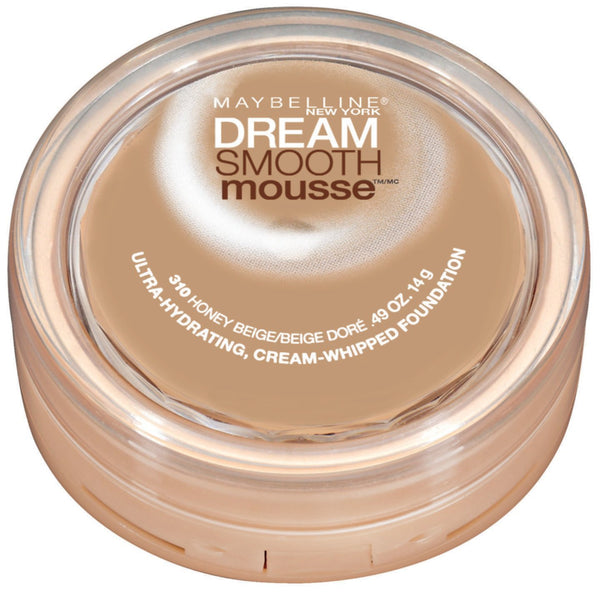 Maybelline Dream Smooth Mousse Foundation, 350 Caramel, 0.49 OZ - ADDROS.COM