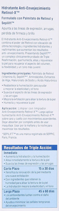 RETINOL-X Triple Action Anti Aging Moisturizer - ADDROS.COM