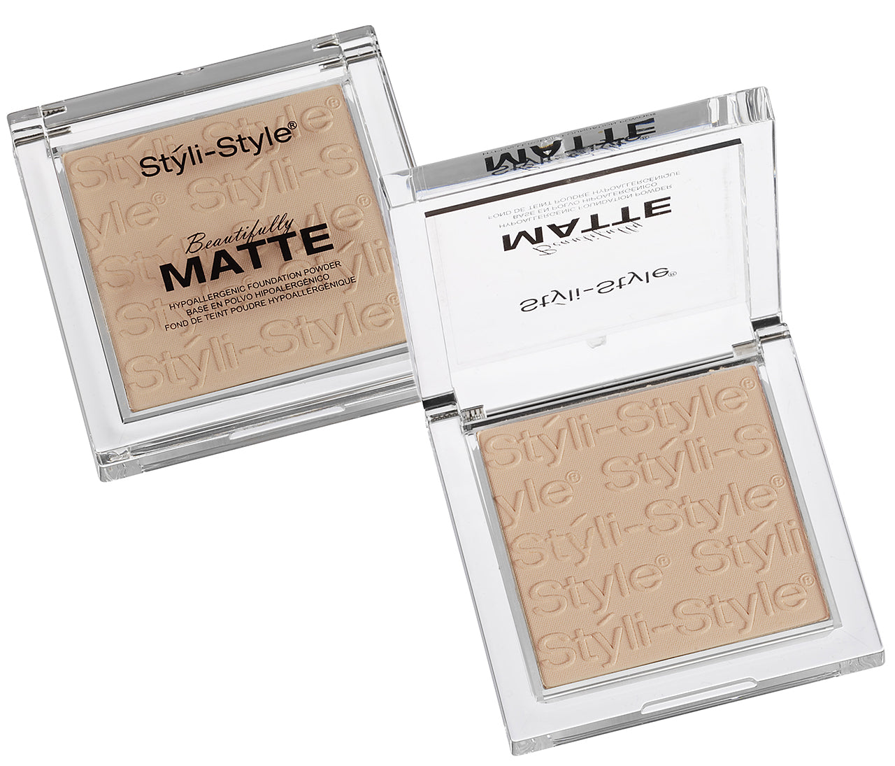 Styli-Style Cosmetics Beautifully Matte, Powder - Cool Beige - ADDROS.COM