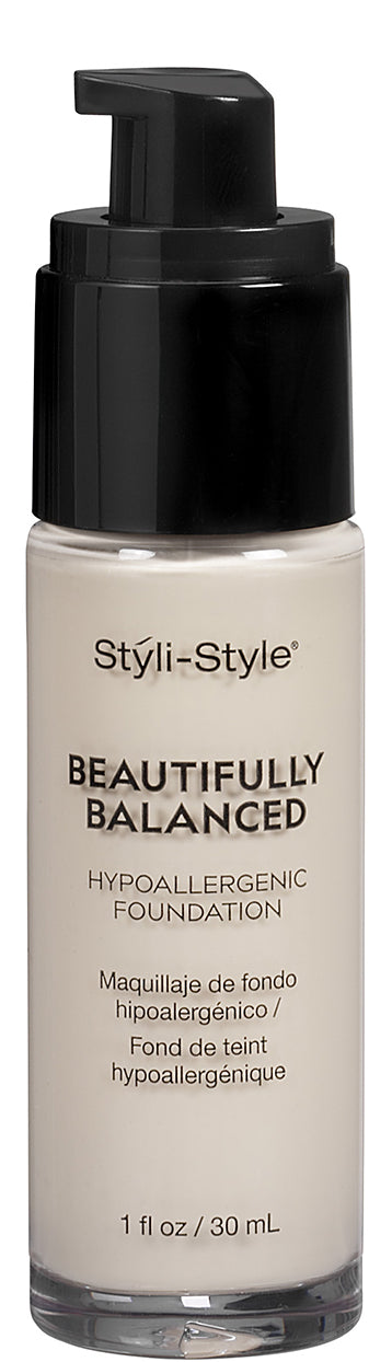 Styli-Style Cosmetics Beautifully Balanced - Hypoallergenic Foundation - Porcelain - ADDROS.COM