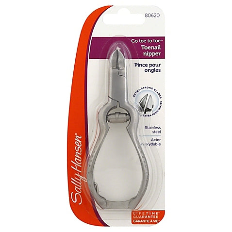 SALLY HANSEN Barrel Spring Curved Handle Toenail Nipper - ADDROS.COM