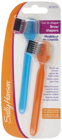 SALLY HANSEN Get in Shape Brow Shapers with Brush & Comb 2 Ea [80905] - ADDROS.COM