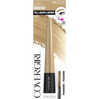 CoverGirl Easy Breezy Brow Fill Plus Shape Define Eyebrow Powder, 815 Soft Blonde - ADDROS.COM