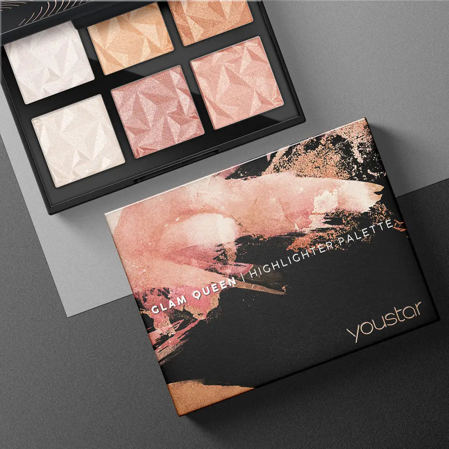 youstar Cosmetics glam queen highlighter palette