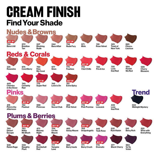 REVLON Super Lustrous Shine Lipstick, 825 Lovers Coralc