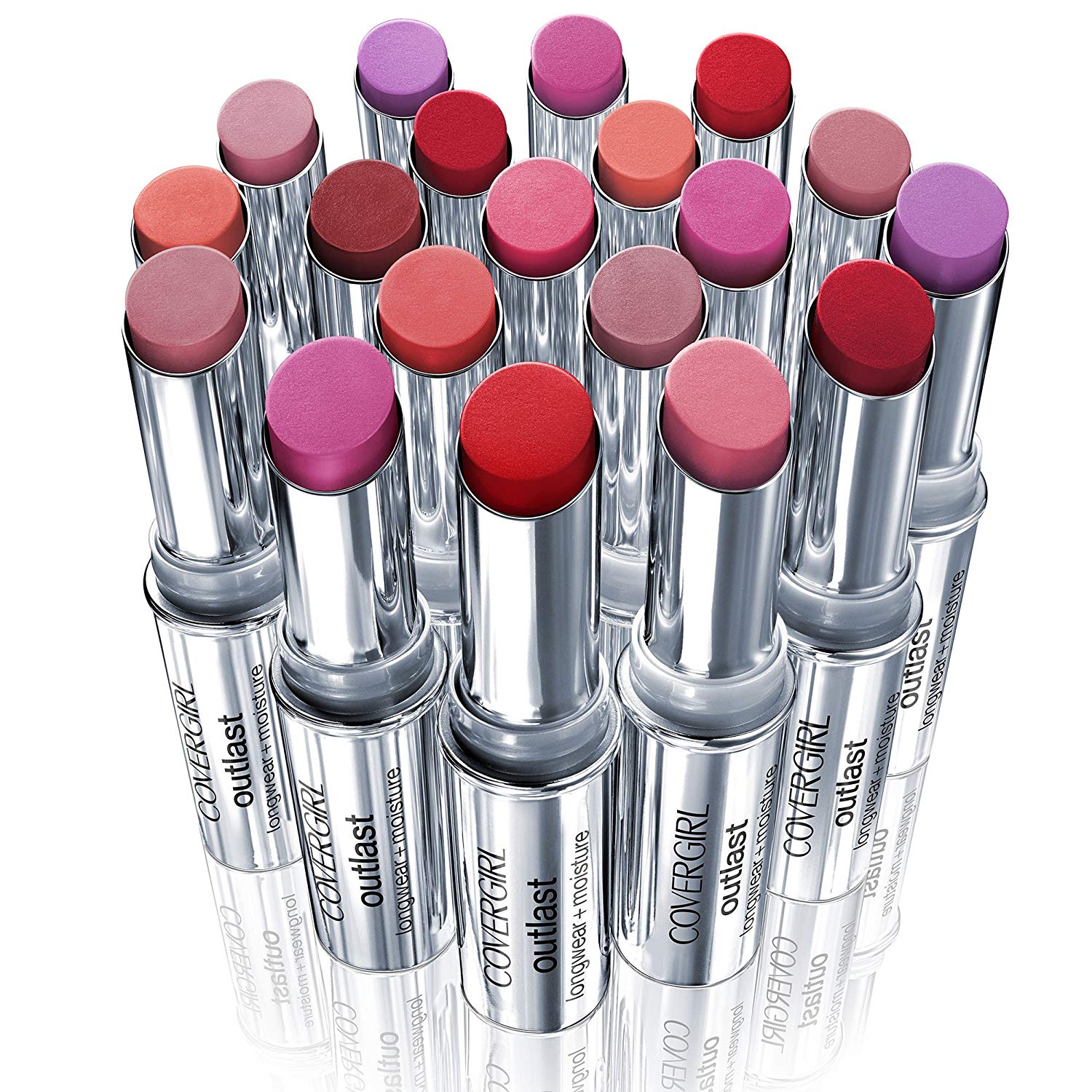 COVERGIRL Outlast Longwear Lipstick - 925 Red Rouge - ADDROS.COM