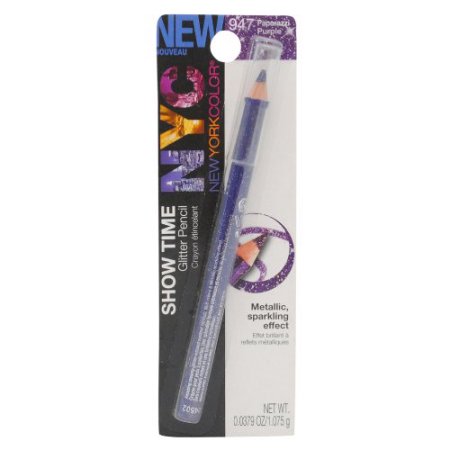 NYC Show Time Glitter Eyeliner Pencil, 947 Paparazzi Purple - ADDROS.COM
