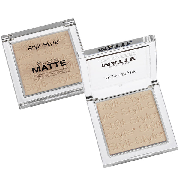 Styli-Style Cosmetics Beautifully Matte, Powder - Warm Ivory - ADDROS.COM