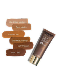 IMAN Skin Tone Evener BB Cream SPF 15, Earth Medium - ADDROS.COM