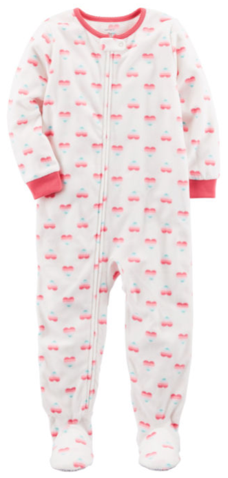 Carter's Long Sleeve One Piece Pajama-Toddler Girls (6M-5T) - ADDROS.COM