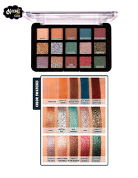 J.Cat Beauty Dia & Noche Tri-Element 15 Eyeshadow Palette - Noche