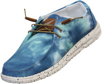 NORTY Womens Slip on Loafer Adult Lace-Up Boat Shoes