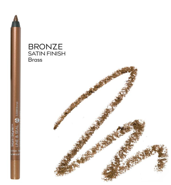 Styli-Style Line & Seal Semi-Permanent Eye Liner - Bronze (ELS008) - ADDROS.COM