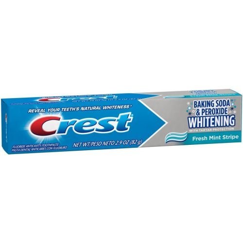 Crest® Baking Soda & Peroxide Whitening, Toothpaste - Fresh Mint - ADDROS.COM