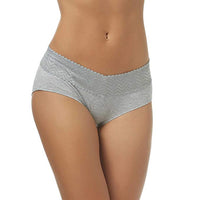 Ladies' Full Coverage Hipster Basics With Lace, X-Large (5-Pack) - ADDROS.COM