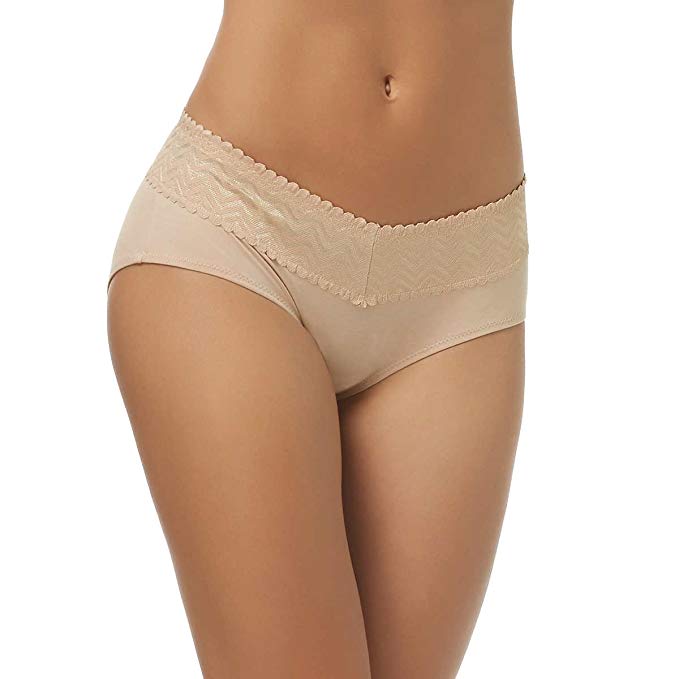 Gloria Vanderbilt Ladies' Hipster With Lace 5-Pack (Small) - ADDROS.COM