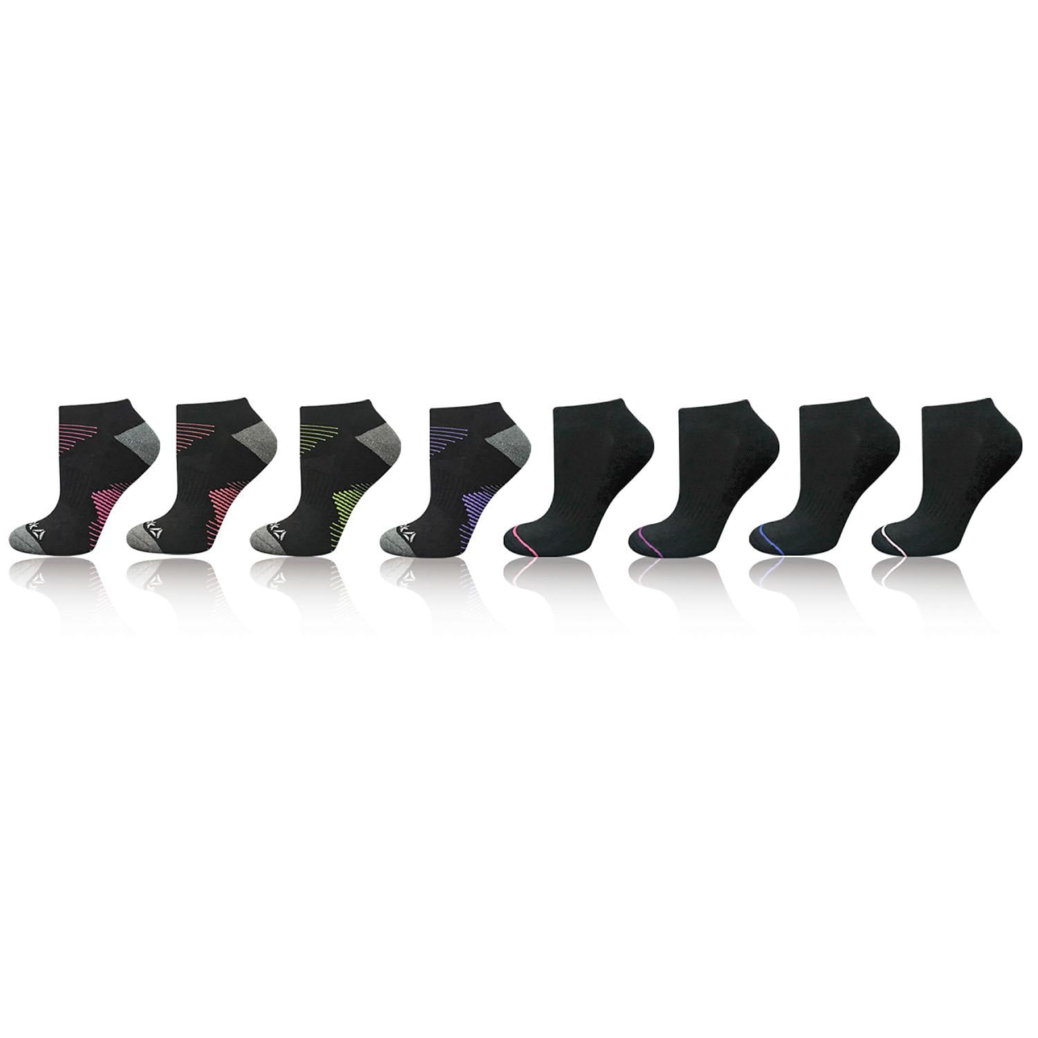 Reebok Women's Cushion Low Cut Socks (8 Pack) - ADDROS.COM