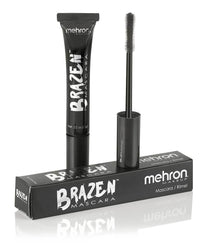 Mehron Makeup Brazen Mascara, Long-Lasting, Waterproof - Black - ADDROS.COM