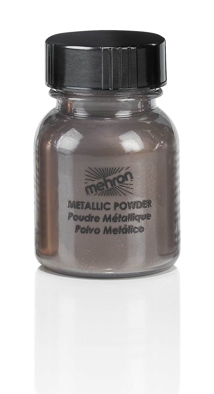 Mehron Makeup Glitter Powders - Metallic Bronze, 0.75 oz (28g) - ADDROS.COM