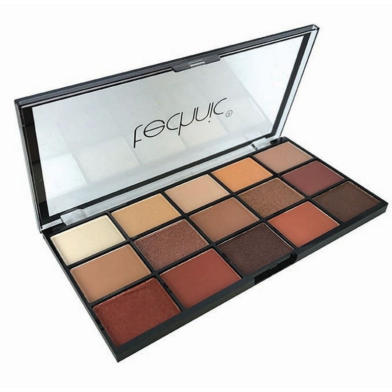 Technic Cosmetics 15 Colours Eyeshadow Palette, Bronze & Beautiful - ADDROS.COM