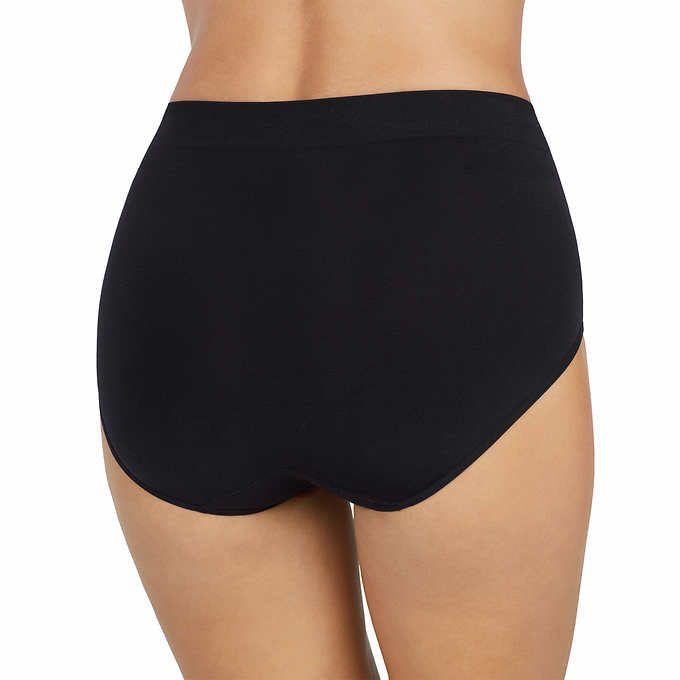 CAROLE HOCHMAN Ladies Seamless Brief Underwear Assorted 5 Pack
