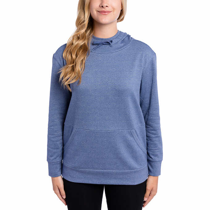 Champion Ladies' French Terry Hoodie - Light Blue (M) - ADDROS.COM